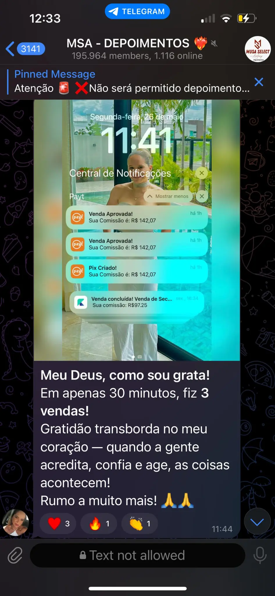Depoimento MSA